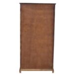 Sheesham Wood Crockery Cabinet with Glass Door | Solid Wood Storage Almirah for Living Room | Wooden Book Shelf & Display Unit | Walnut Finish - Image 3